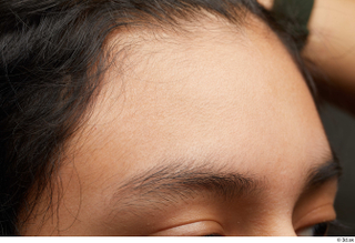 HD Face Skin Rolando Palacio eyebrow face forehead skin pores…
